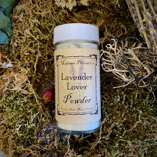 Poudre corporelle lavande