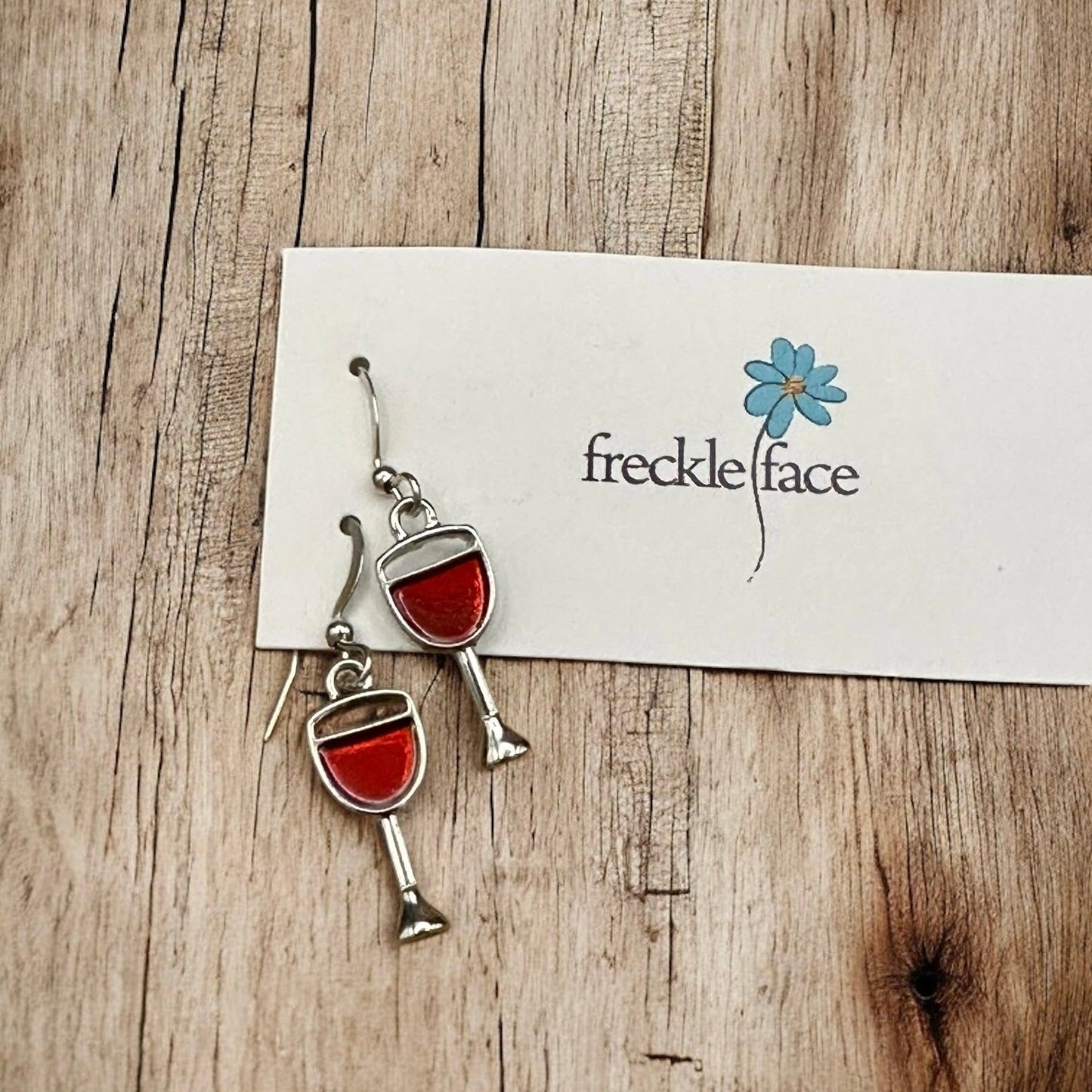 Boucles d'oreilles pour amateurs de vin