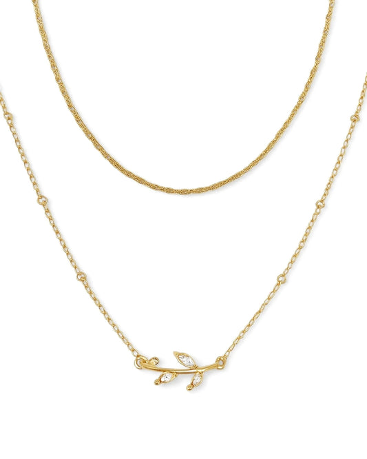 Collier multicouche Flora