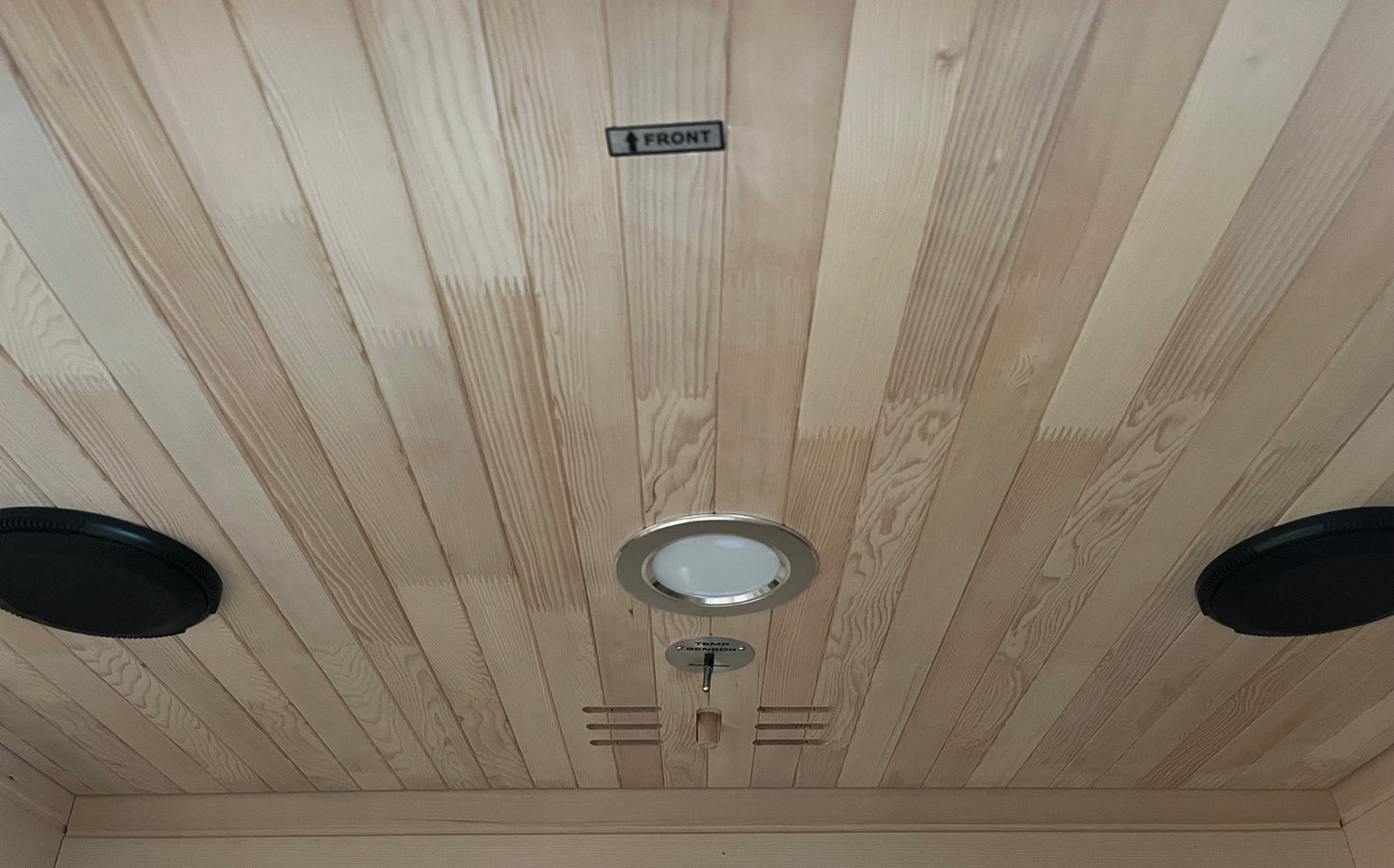 Blisspod | Vienne | Sauna infrarouge lointain en bois de pruche du Canada, très faible champ électromagnétique, 4 chauffages – 2 personnes