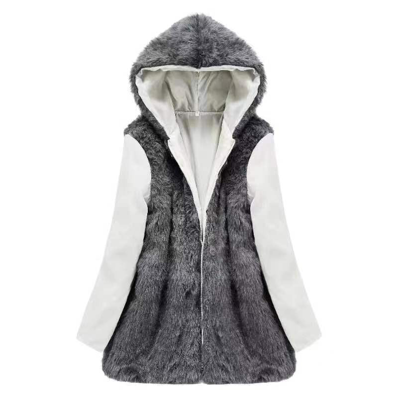 Women's Wool-Lined Mid-Length Cotton Coat – Detachable Lining Long-Sleeve Outerwear