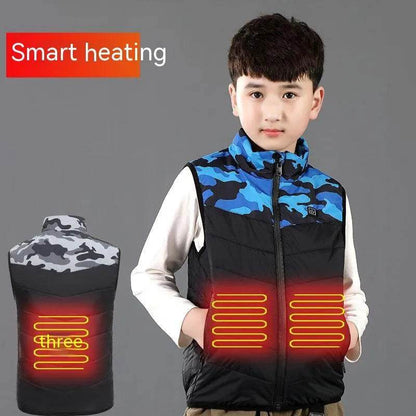 Children Thermal Winter Vest Jacket Outwear Boy Girl Kids