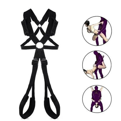 Swing Love Pose Harness BDSM Bondage Restraint for Men