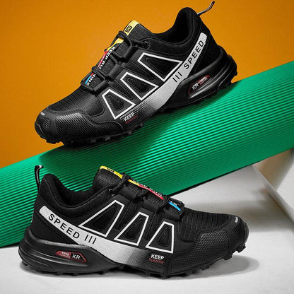 Men’s Hiking Shoes – Ultra-Light, Breathable, Shock-Absorbing Outdoor Trekking Shoes