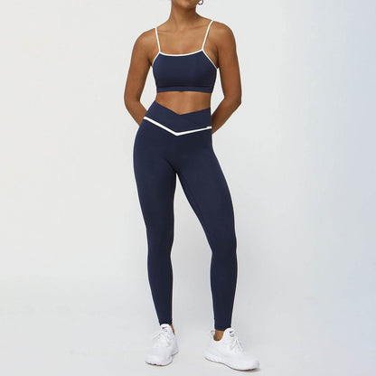 Workout Clothes for Women Running Yoga Outfit Set 2pcs