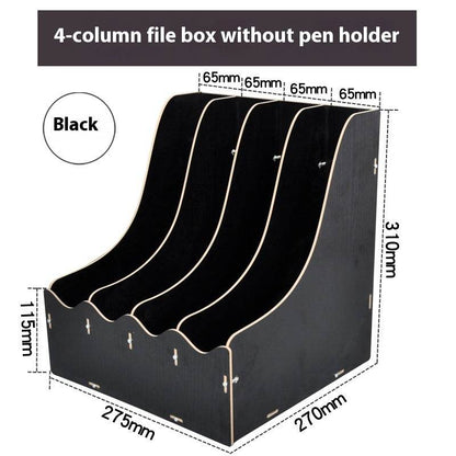 Minimalist Wooden Desk Organizer Office Table Organizer