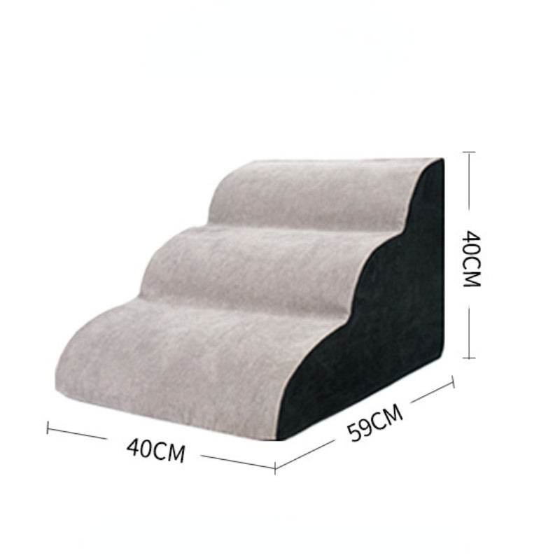Dog Ramp Stairs for Home – Pet Wave Ramp for Small & Senior Dogs
