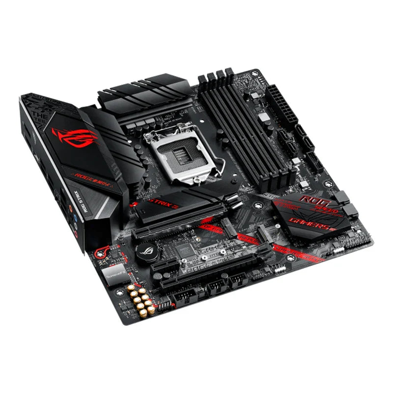 ASUS ROG STRIX B460-G GAMING motherboard Socket 1200 supports 10th Gen Core, Pentium Gold and Celeron CPU processors