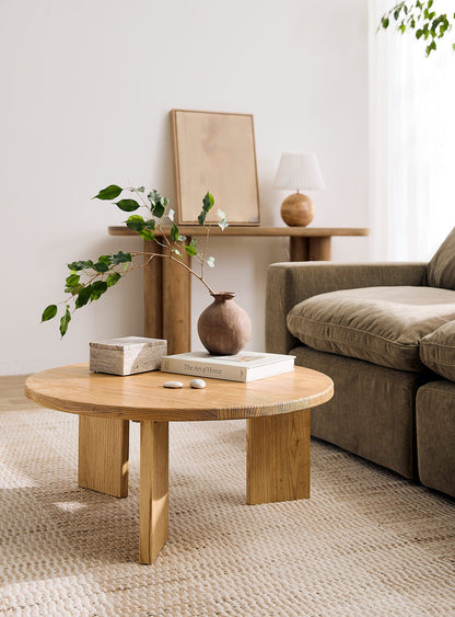Table basse Toscane / Noir ou Naturel