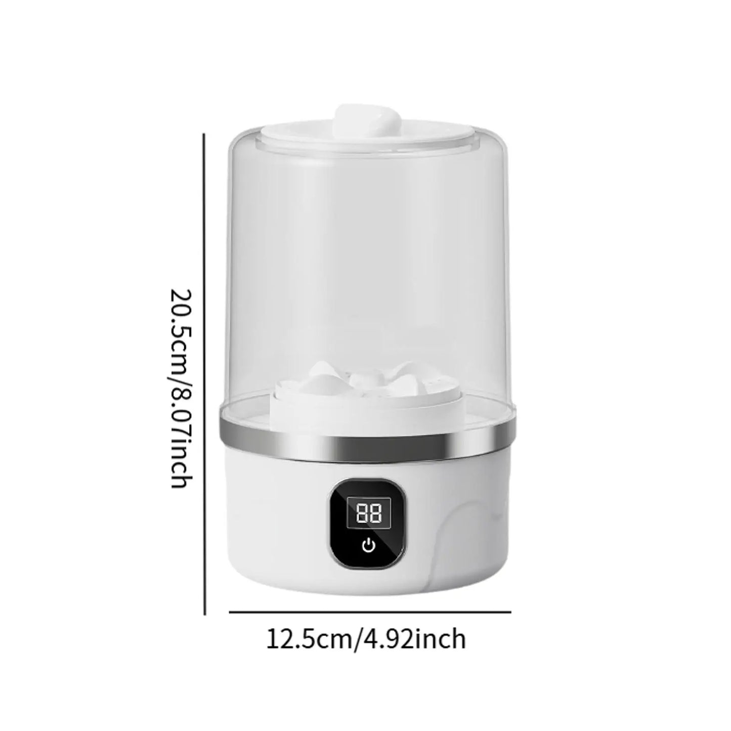 Mini Washing Machine for Home Baby Clothes Dorm Compact Portable Underwear Washer Energy-Efficient Baby Laundry Machine