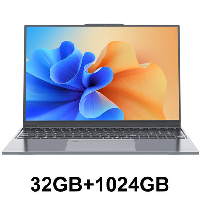 15.6 Inch Business Laptop Notebook PC CPU Intel i7  16GB RAM 2TB SSD Storage Windows 11 Fingerprint Recognition Backlit Keyboard
