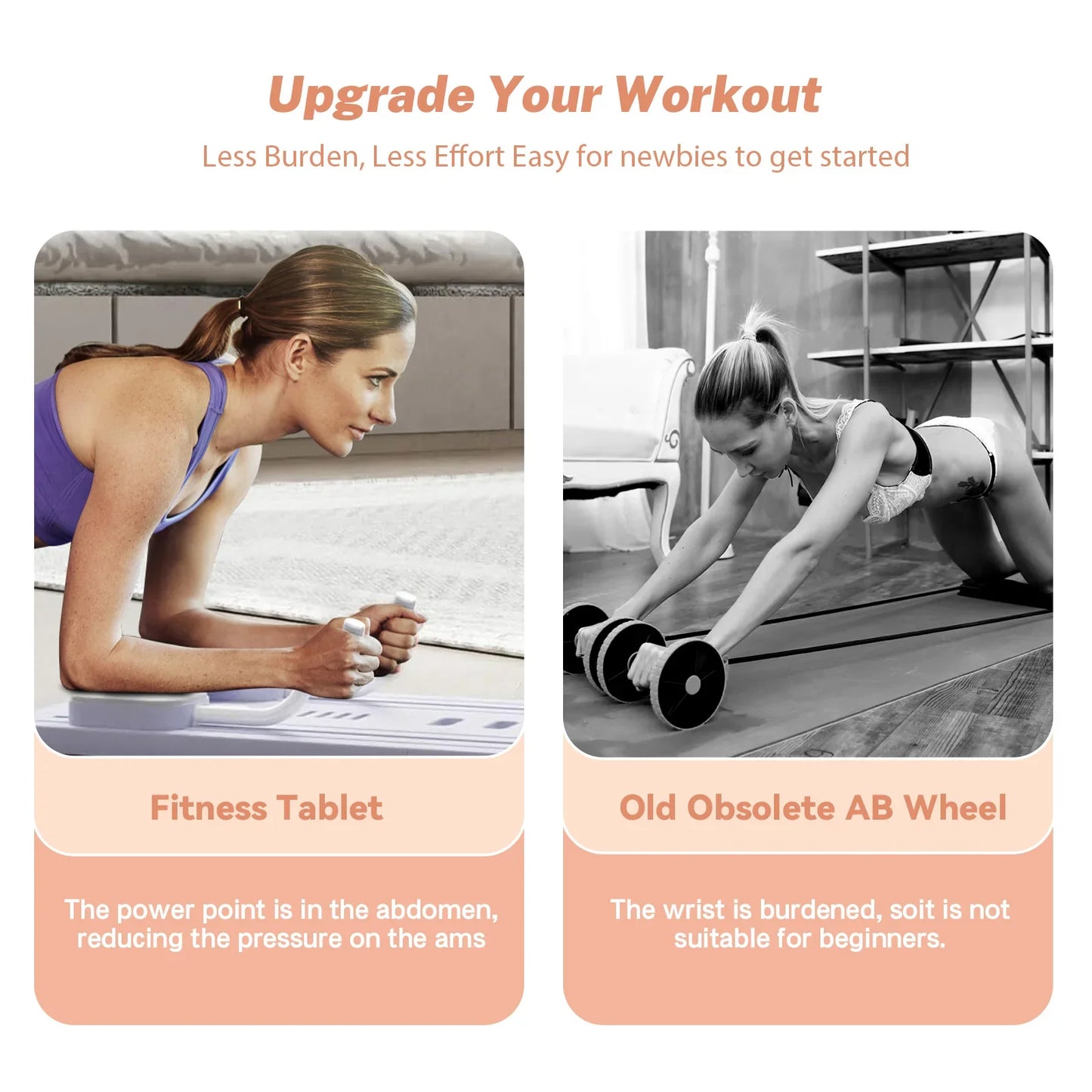 Planche de Fitness multifonctionnelle, planche abdominale, plaque Push Up, planche de Pilates, réformateur, équipement d'entraînement de base de Fitness