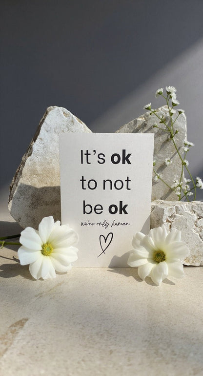 It’s Ok to Not Be Ok Card