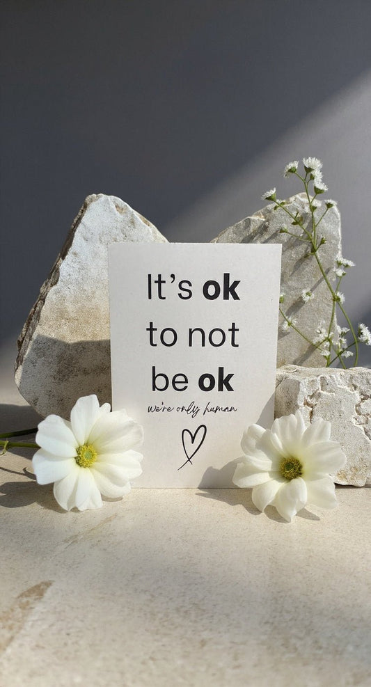 It’s Ok to Not Be Ok Card