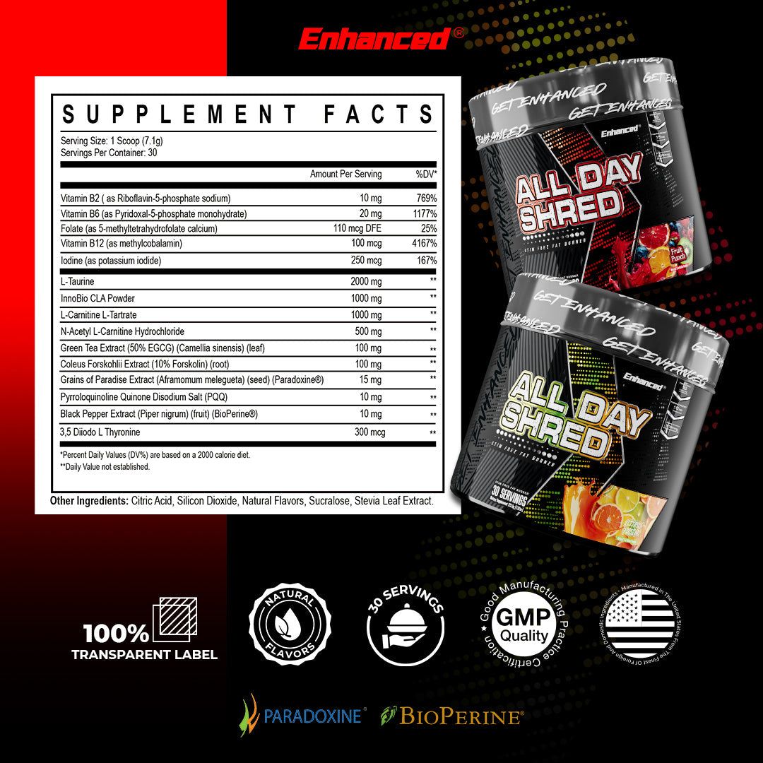 Enhanced All Day Shred Essentials