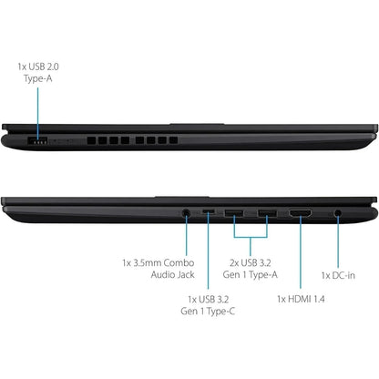 ASUS Vivobook 16" Business Laptop,Intel Core i7-1355U,40GB RAM,2TB SSD,Intel Iris Xe Graphics,Windows 11 Home