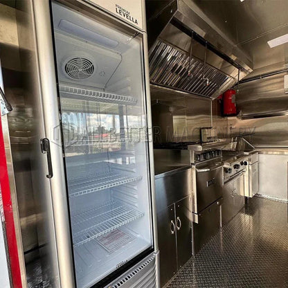 Remorque de restauration rapide mobile, cuisine américaine standard Allbetter, camion de nourriture pour glaces, pizzas, tacos, remorque de concession alimentaire à vendre.