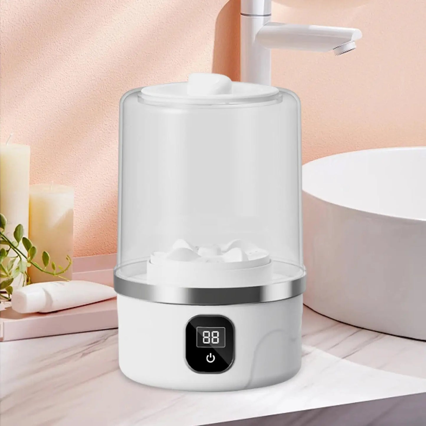 Mini Washing Machine for Home Baby Clothes Dorm Compact Portable Underwear Washer Energy-Efficient Baby Laundry Machine