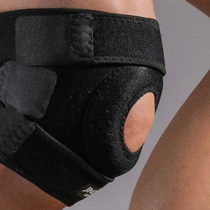 Genouillère orthopédique, genouillère, soulagement des douleurs articulaires, protection de la rotule, genouillère de Sport réglable, ceinture de bondage ménisque