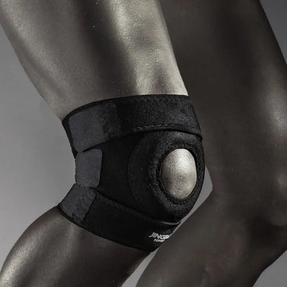 Genouillère orthopédique, genouillère, soulagement des douleurs articulaires, protection de la rotule, genouillère de Sport réglable, ceinture de bondage ménisque