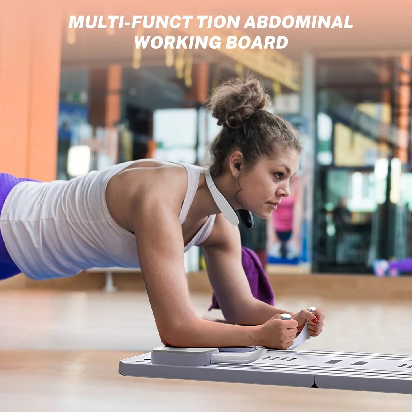 Planche de Fitness multifonctionnelle, planche abdominale, plaque Push Up, planche de Pilates, réformateur, équipement d'entraînement de base de Fitness