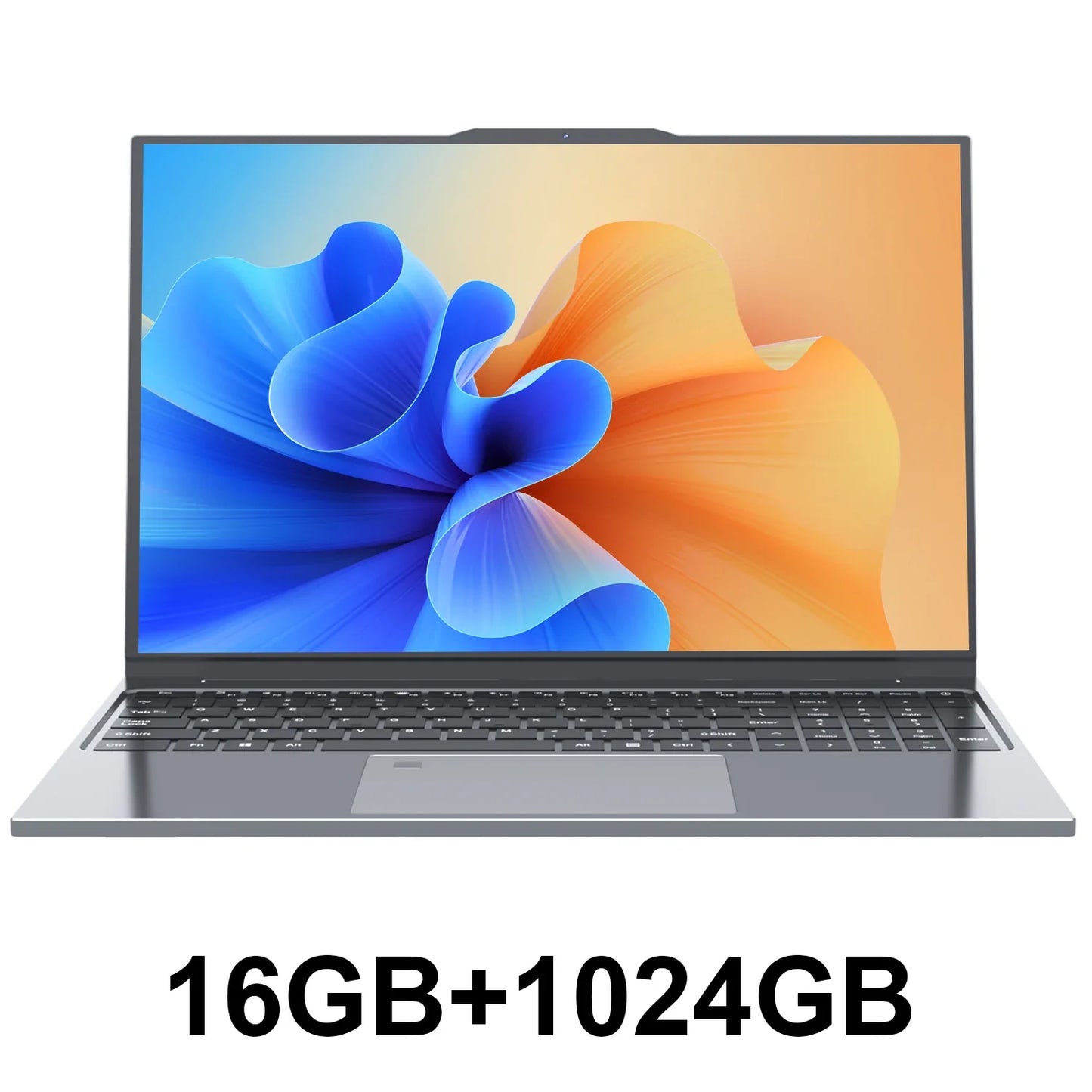 15.6 Inch Business Laptop Notebook PC CPU Intel i7  16GB RAM 2TB SSD Storage Windows 11 Fingerprint Recognition Backlit Keyboard