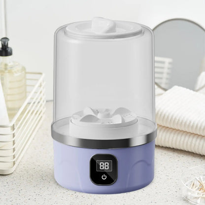 Mini Washing Machine for Home Baby Clothes Dorm Compact Portable Underwear Washer Energy-Efficient Baby Laundry Machine