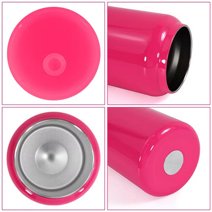 16oz Sublimation Stainless Steel Can - Double Wall Vacuum Insulated