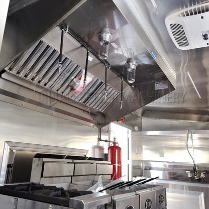 Remorque de restauration rapide mobile, cuisine américaine standard Allbetter, camion de nourriture pour glaces, pizzas, tacos, remorque de concession alimentaire à vendre.