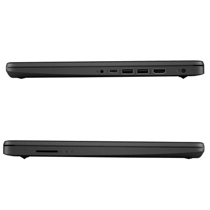 Ordinateur portable professionnel HP le plus récent de 14 pouces, Intel Celeron N4120, jusqu'à 16 Go de RAM, 384 Go de stockage (128 Go eMMC + 256 Go Micro SD), 1 an d'Office 365, argent