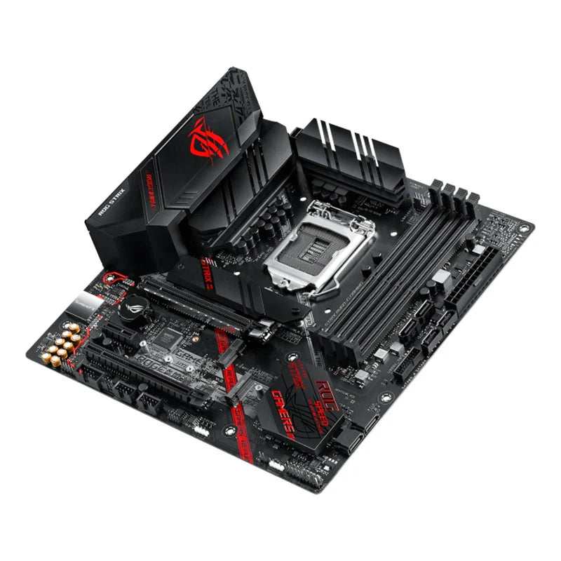 ASUS ROG STRIX B460-G GAMING motherboard Socket 1200 supports 10th Gen Core, Pentium Gold and Celeron CPU processors