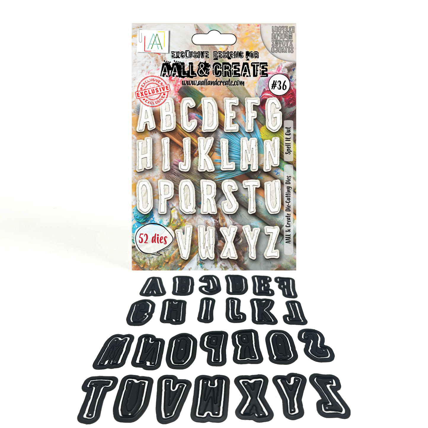 AALL and Create - Die-Cutting Die Set - Spell It Out