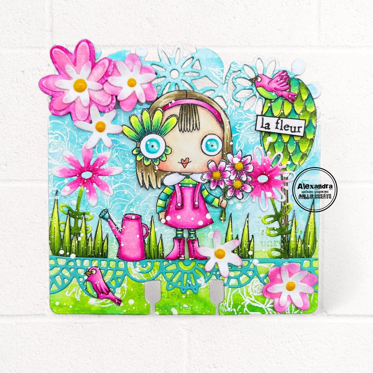 AALL and Create - Die-Cutting Die Set - Floral Fantasy