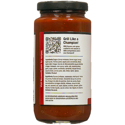 House Of Q Apple Butter BBQ Sauce - 375 ml