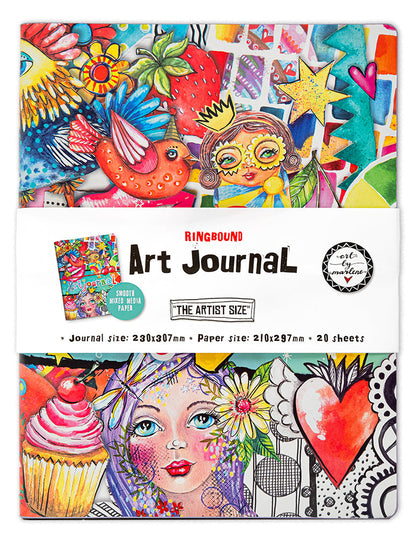 ABM Art Journal Format Artiste Art By Marlene 20 FEUILLES