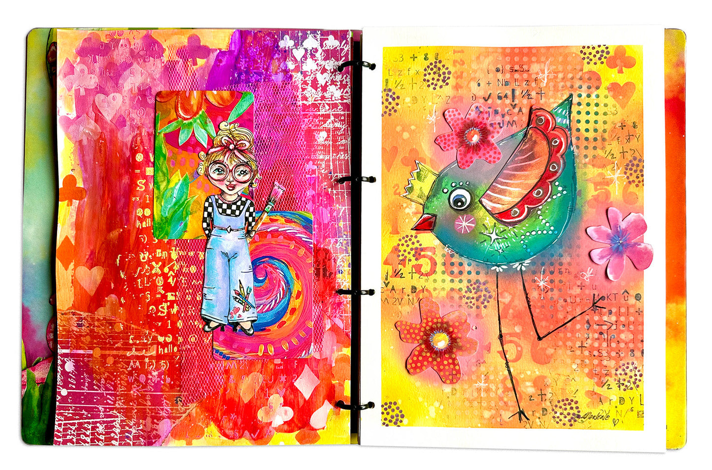 ABM Mask Queen Of Hearts Art By Marlene 1 PC