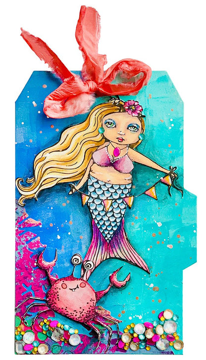 ABM Clear Stamp Life's a beach So-Fish-Ticated 148x210mm nr.11