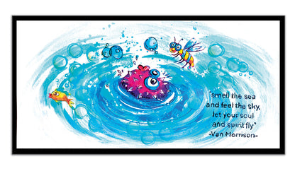 ABM Clear Stamp Smell The Sea Collection Signature 200x138x3mm 7 pcs nr.403