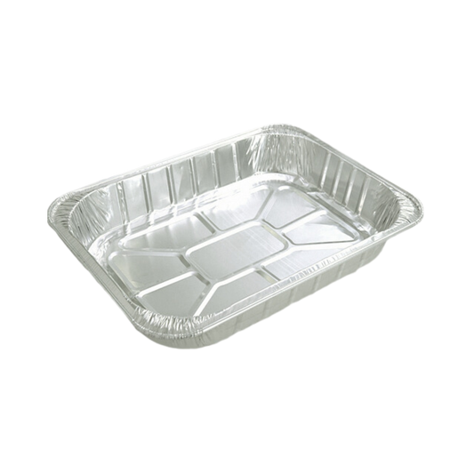 Plats de rôtissoire rectangulaires en aluminium
