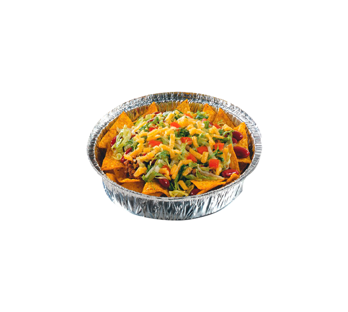 7" Round Foil Take-Out Containers - Heavy Duty