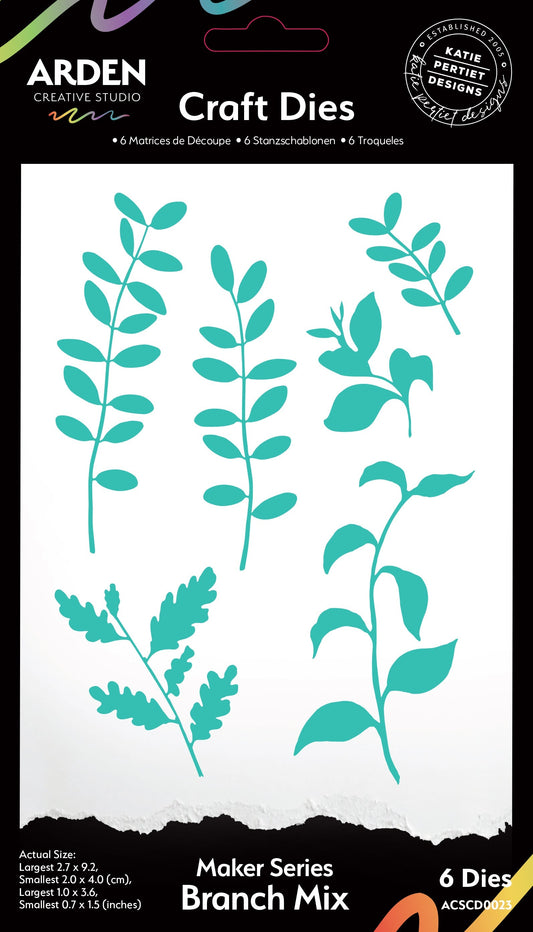Arden Creative Studio Maker Series Branch Mix Craft Die Set