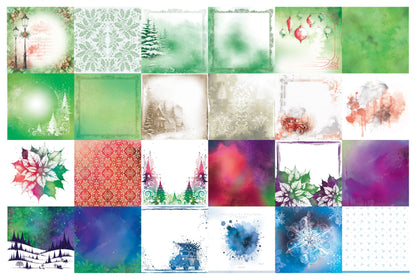 Arden Creative Studio Vintage Christmas 12in x 12in Paper Pad