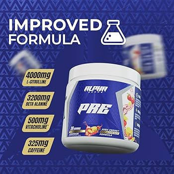 Sustained Energy Pre-Workout: Alpha Supps for Mental Clarity