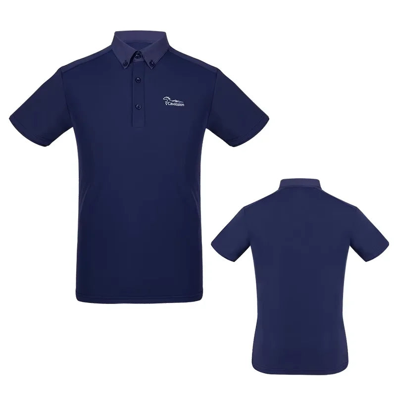 T-shirt blanc enfant équitation compétition équestre manche courte blouson garçon cavalier équipements équestres