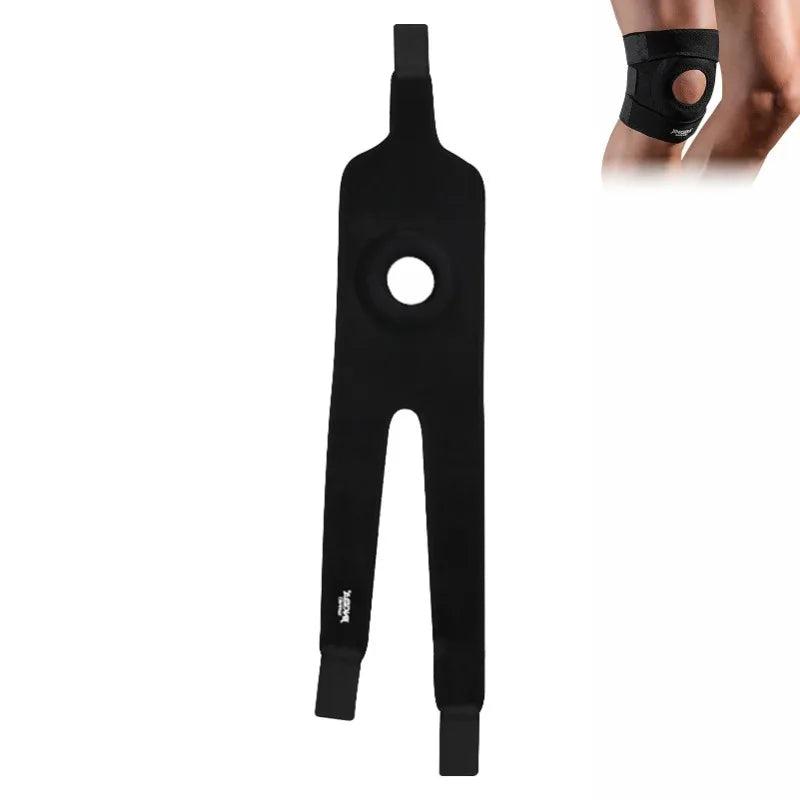 Genouillère orthopédique, genouillère, soulagement des douleurs articulaires, protection de la rotule, genouillère de Sport réglable, ceinture de bondage ménisque