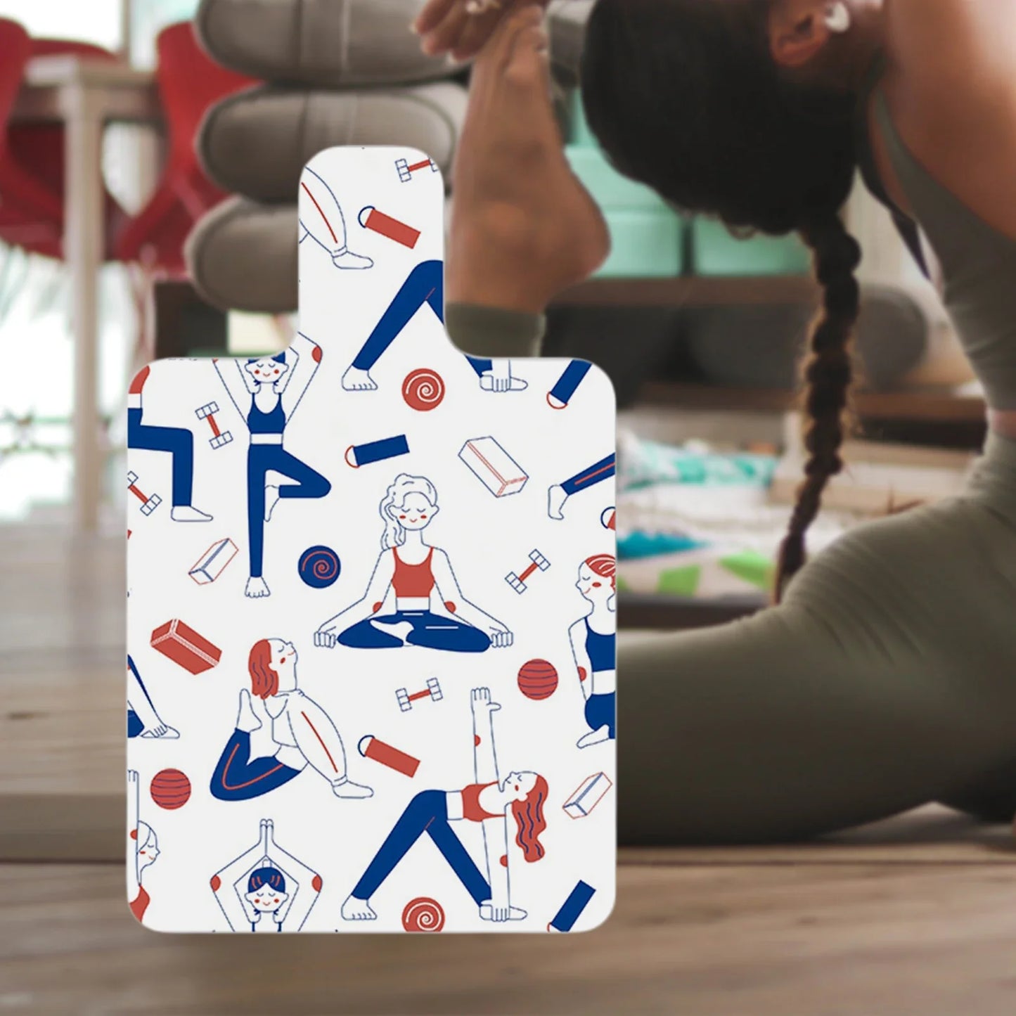 Tapis de Pilates Reformer, tapis de yoga antidérapant, tapis de gymnastique, fitness sportif, serviette de yoga épaisse et légère, équipement de fitness à domicile