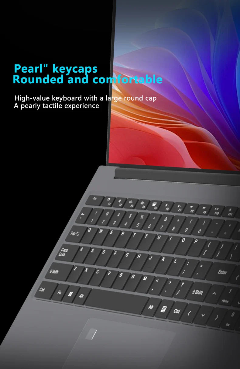 Erilles 15.6 "Intel Core i3 6100U Laptop Computer Windows 11 16GB RAM 512GB 1TB SSD Portable Notebook PC Office Study Laptops