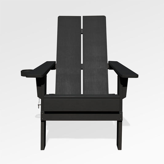 Chaise Adirondack pliante moderne à 2 panneaux