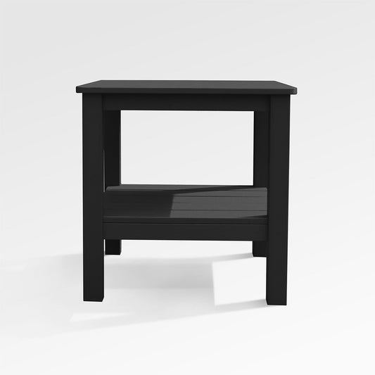 Table d'appoint carrée Adirondack moderne