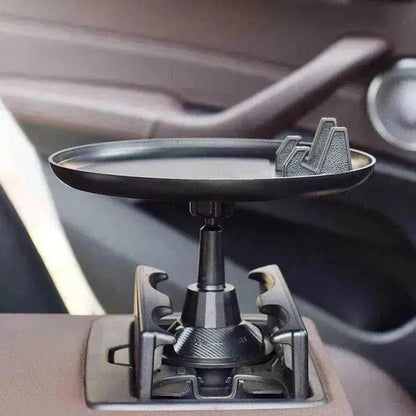 Adjustable Car Cup Holder & Food Tray Organizer Accessories